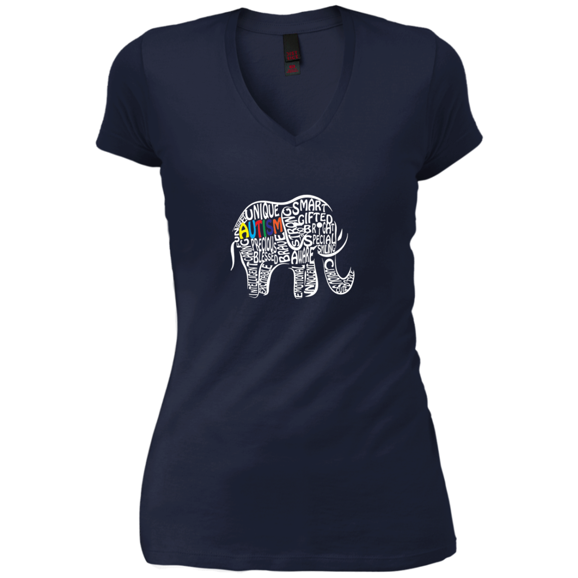 Autism Awareness Elephant Long Sleeve T Shirt