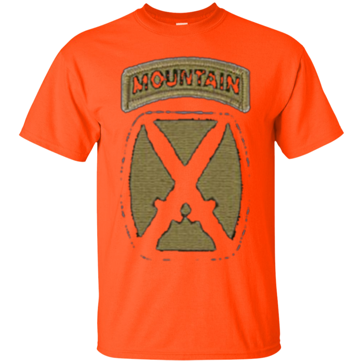 Army 10th Mountain Division Military Veteran Morale Shirt