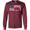 Image of American Flag Rhino Rhinoceros Conservation T-Shirt Gift