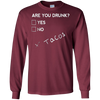 Image of Are you Drunk Tacos Funny Drinking Beer T Shirt