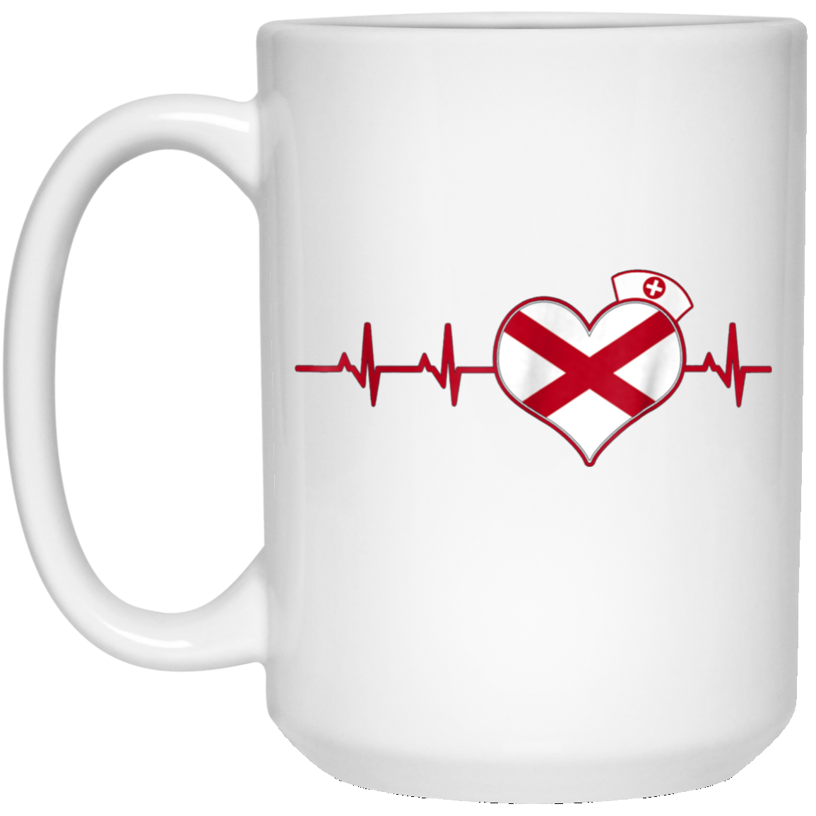 Alabama Nurse Heartbeat T-shirt National Nurses Week