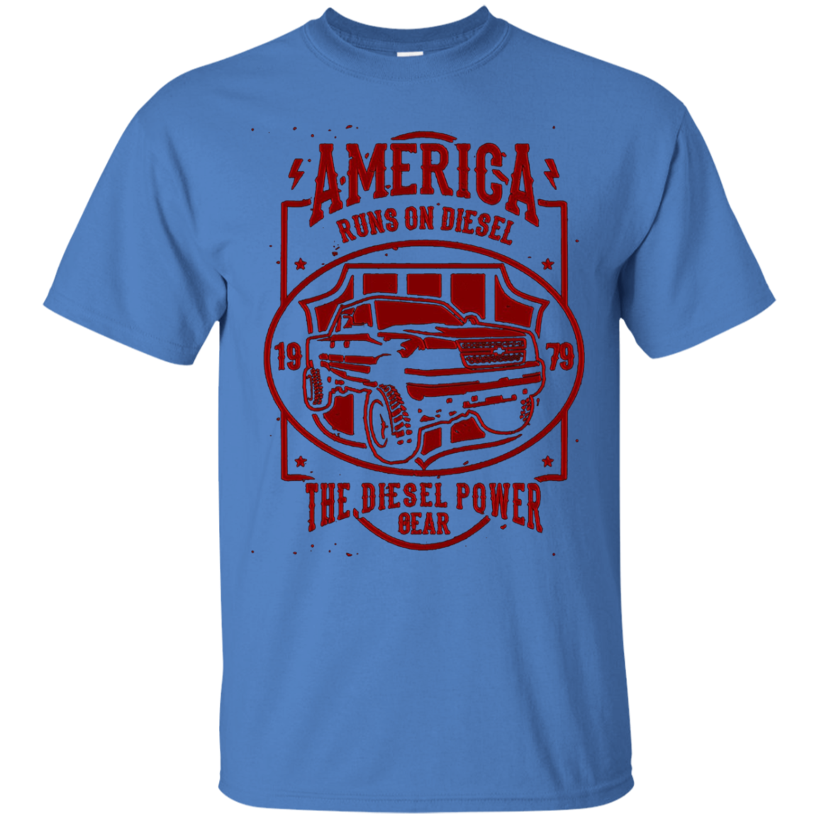 T-shirt American Run On Diesel