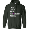 Image of Alzheimer's Awareness T Shirt For Aunts Purple Ribbon Tee