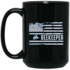 Image of American Beekeeper United States Flag Gift T-Shirt