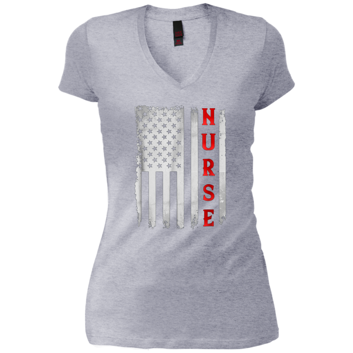 American Flag Nurse Gift T-Shirt