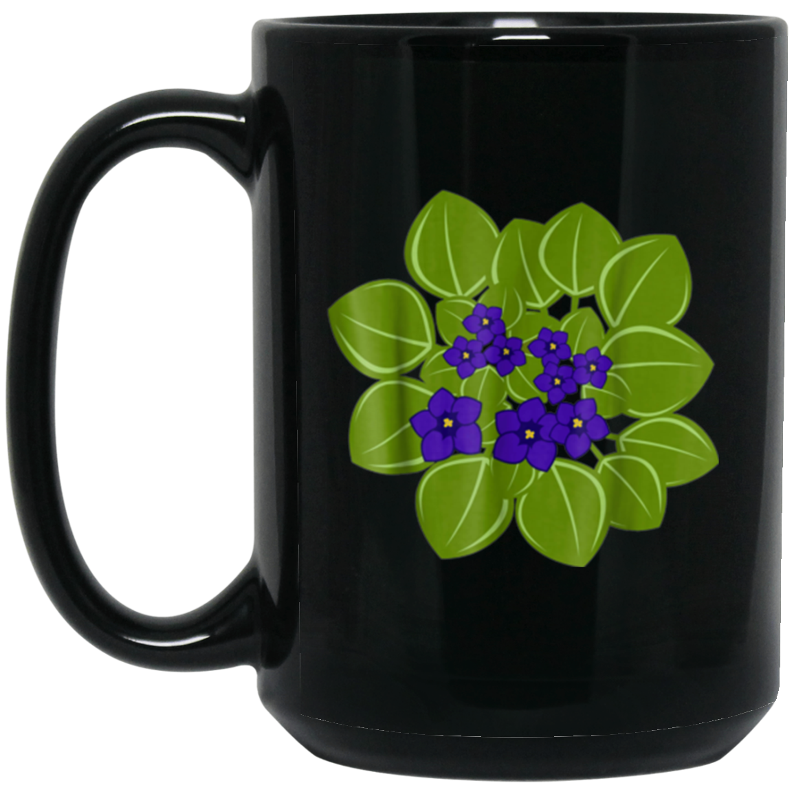 African Violet Houseplant Floral Potted Plant Lover T-Shirt