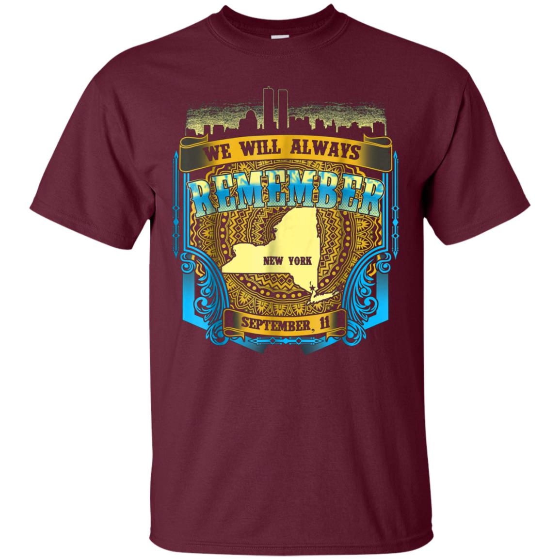 Always Remember Sept 11th Patriot Day T-shirt
