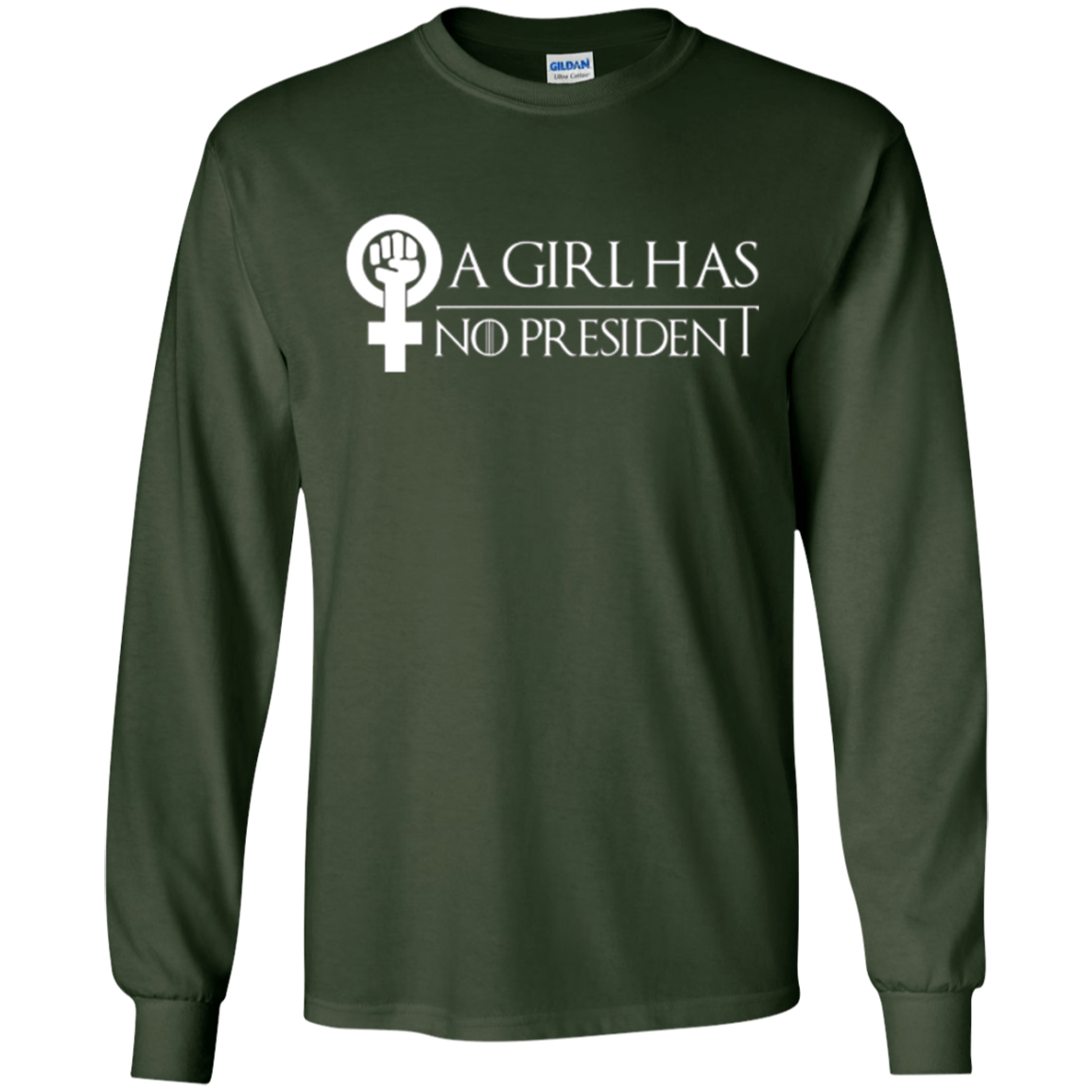 A Girl Has No President Anti Trump Hot 2017 T-Shirt