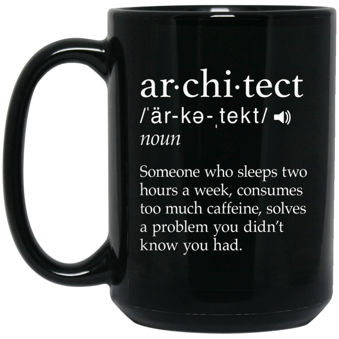 Architect Definition T-Shirt - Funny Architect Meaning Shirt