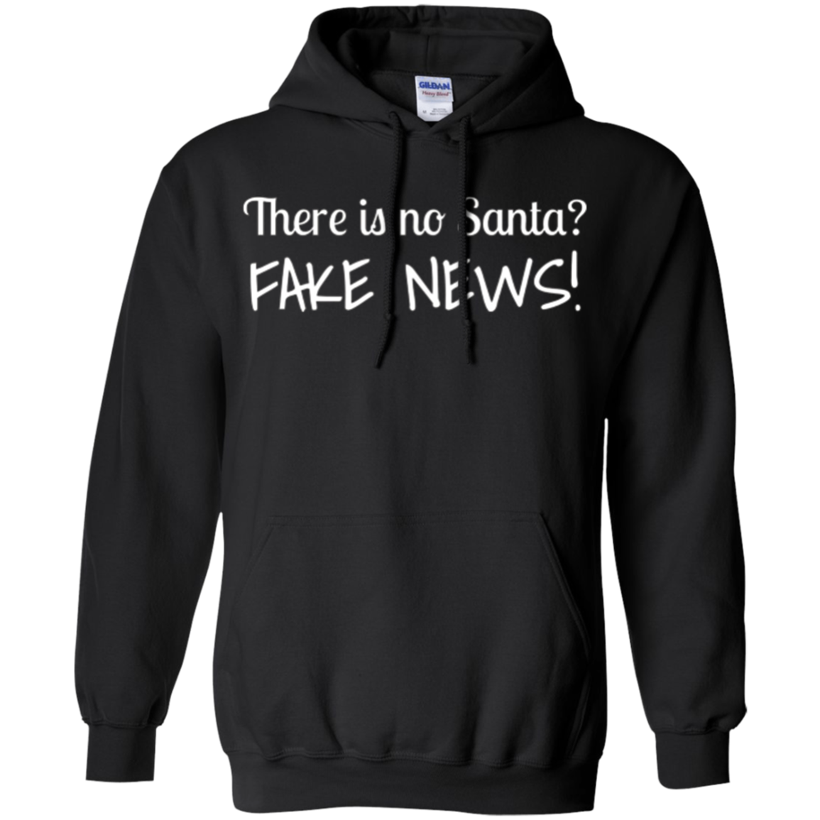 Santa Fake News T-Shirt Trump Joke Funny Christmas Gift