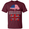 Image of American Grown with Georgian Roots - Georgia T-Shirt
