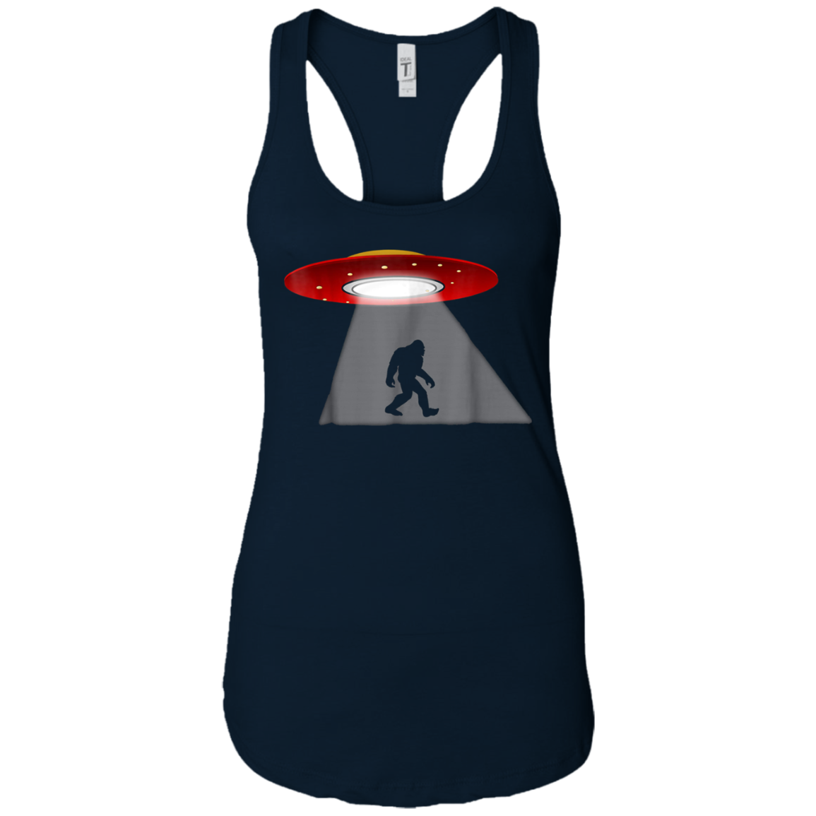 Alien Big Foot Abduction Funny Gift Idea Shirt