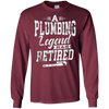 Image of A Plumbing Legend Has Retired T-Shirt Funny Gift Plumber
