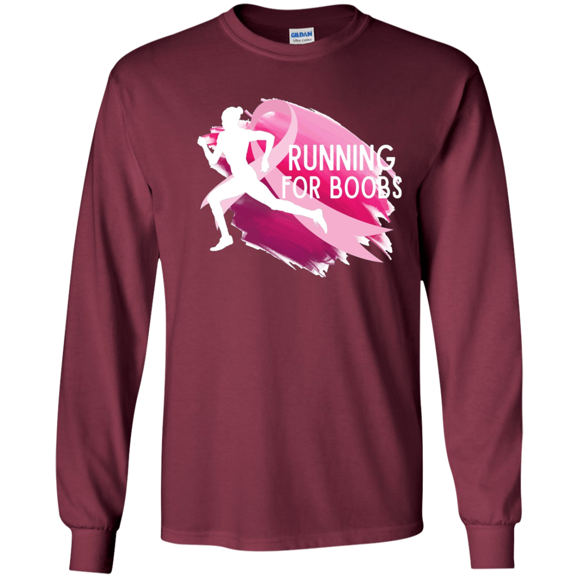 A Running For Boobs T-Shirt