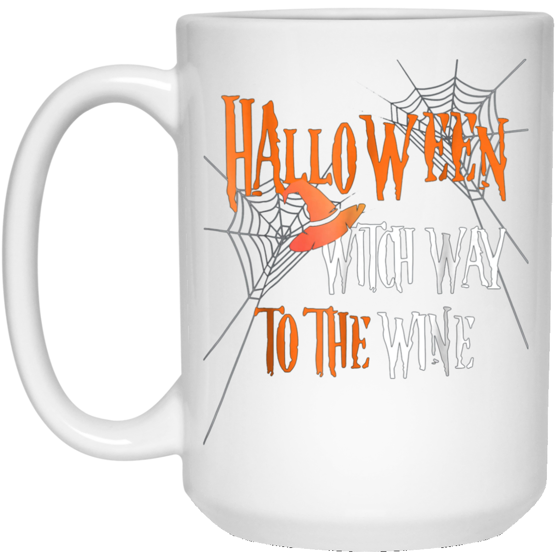 Witch Way To The Wine T-SHIRT Funny Halloween Shirt