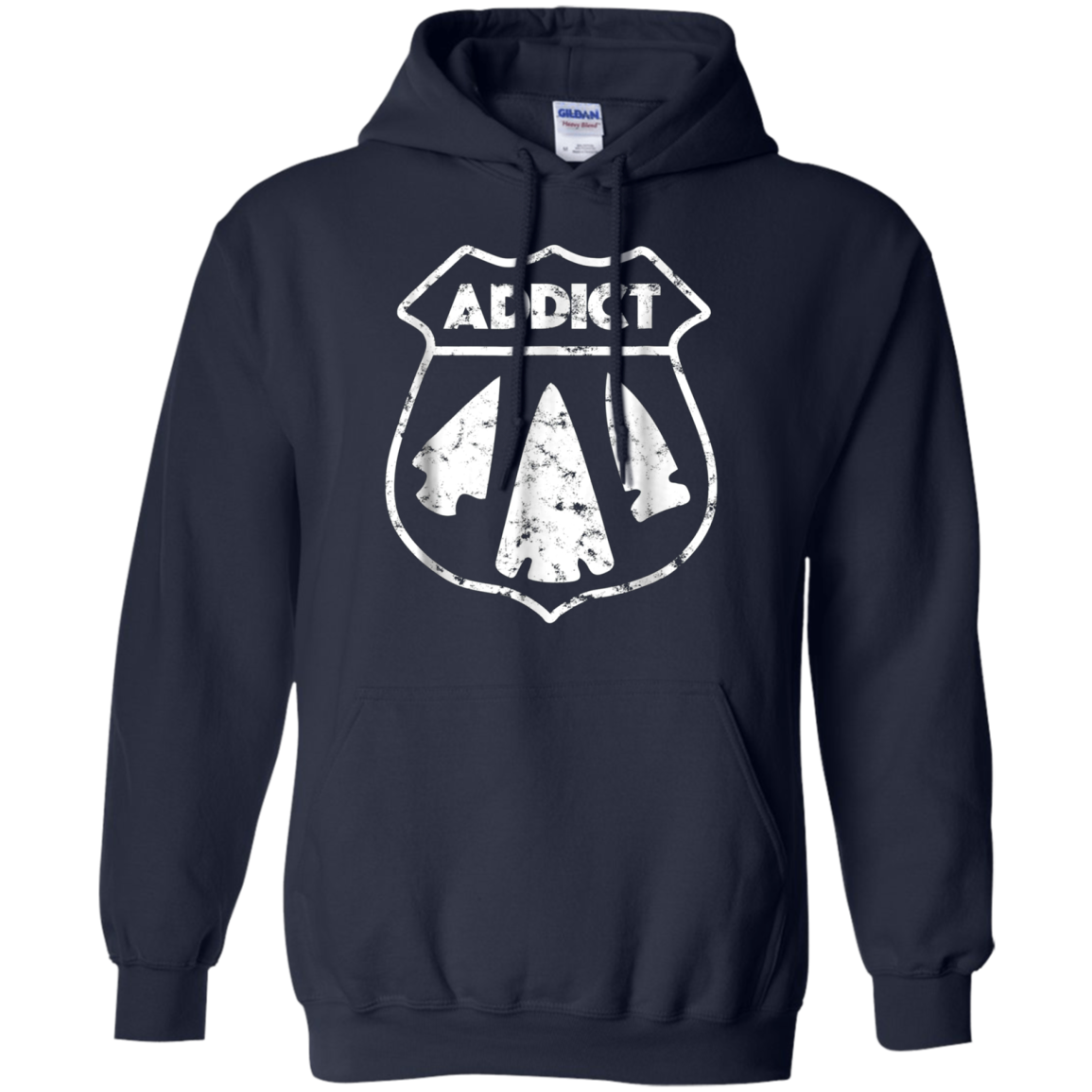 Arrowhead Addict Badge TShirt Arrowhead Hunter Tee