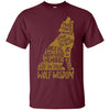 Image of Wolf Wisdom T-shirt - Wolf Lovers Tshirt