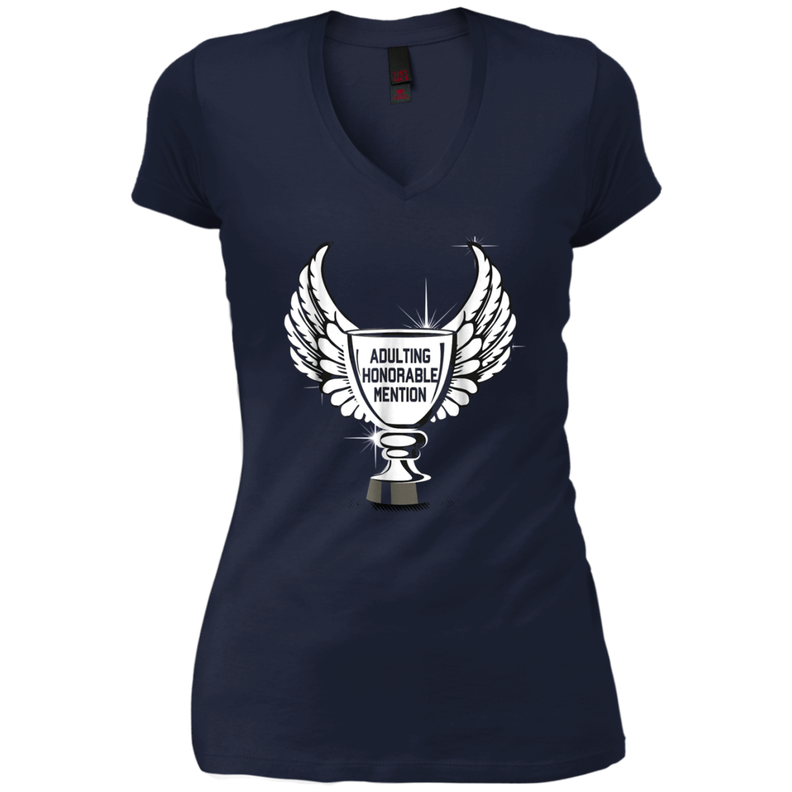 Adulting Honorable Mention Funny Trophy Graphic T-Shirt