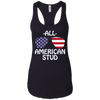 Image of America 4th of July Patriot Sunglass USA Flag Cool T-shirt