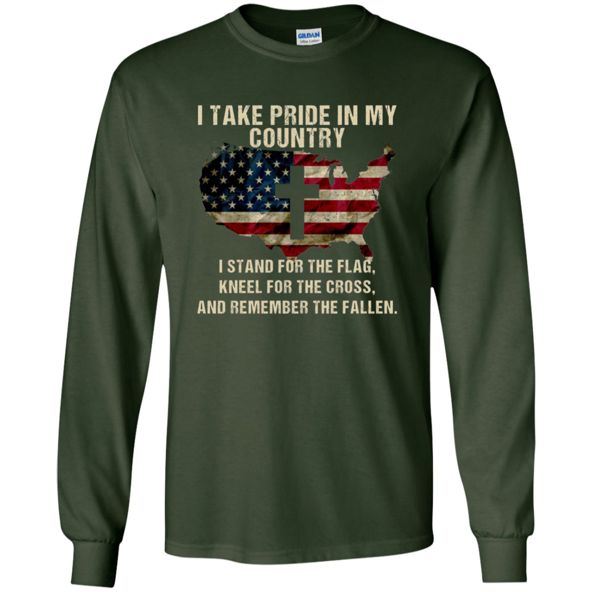 American Pride: Patriotic American Flag T-shirt