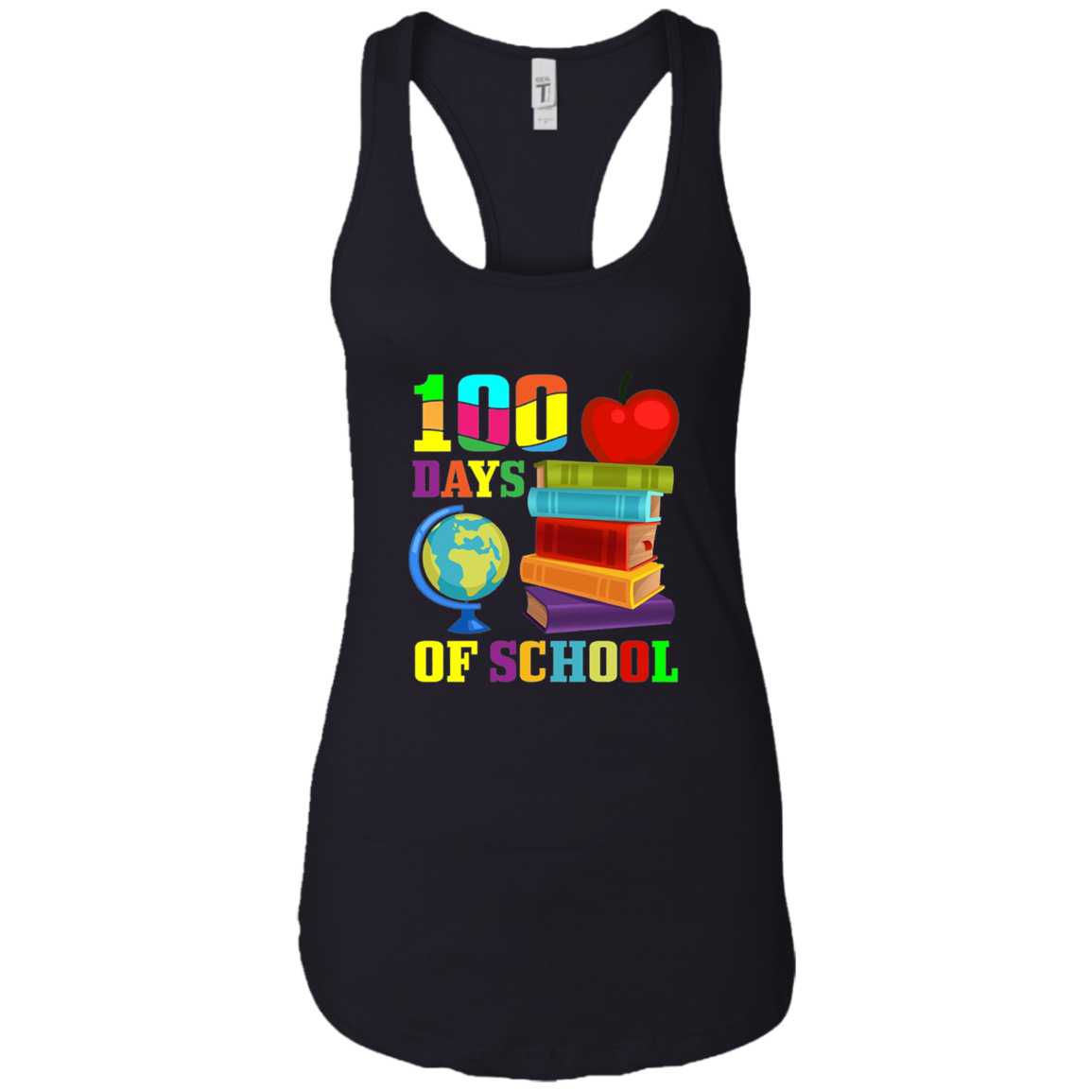 100 Days of School T Shirt - Long Sleeved Teacher Shirt