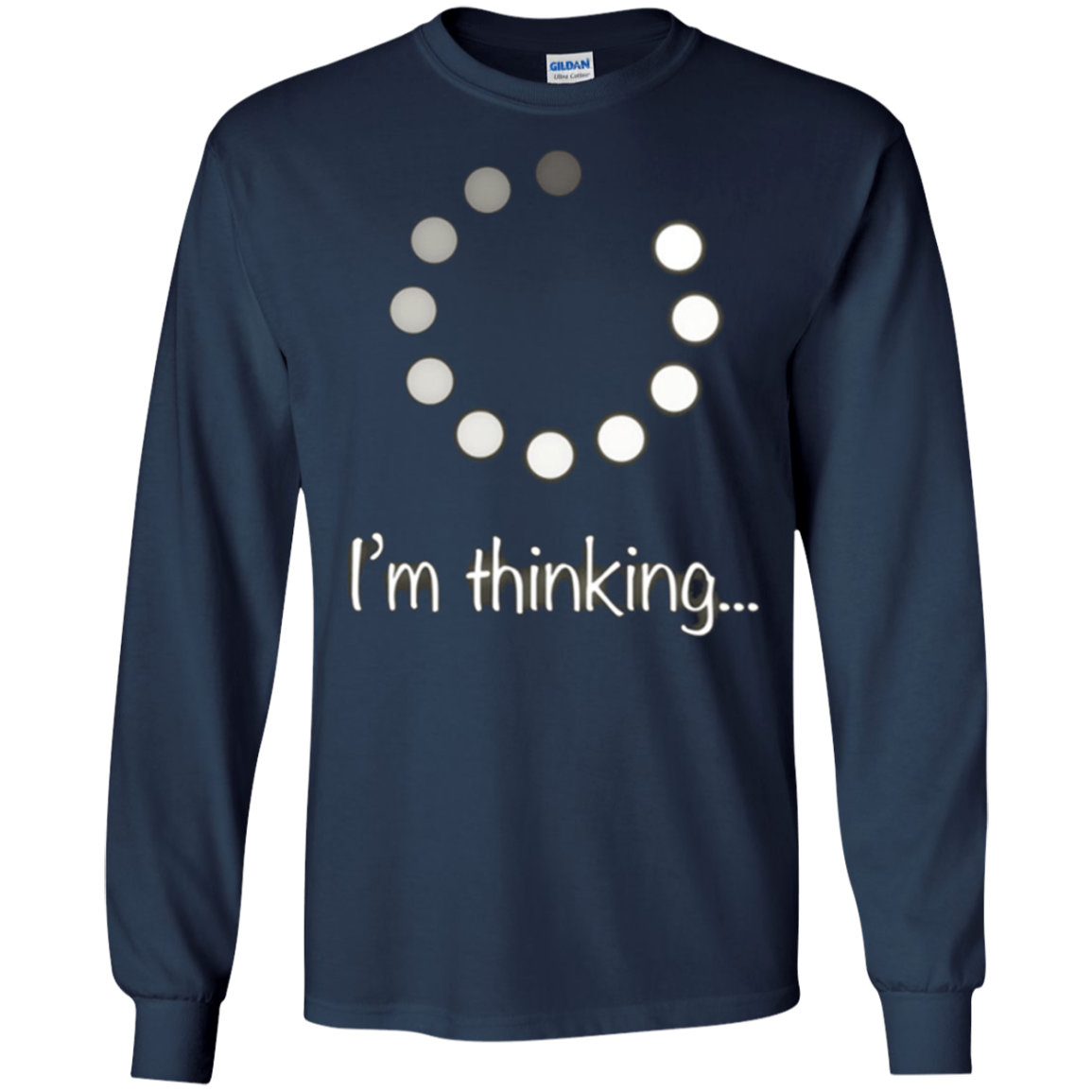 "I'm Thinking" Geek Nerd Computer Programmer Techie T-Shirt