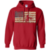 Image of American Flag Motocross BMX T-Shirt