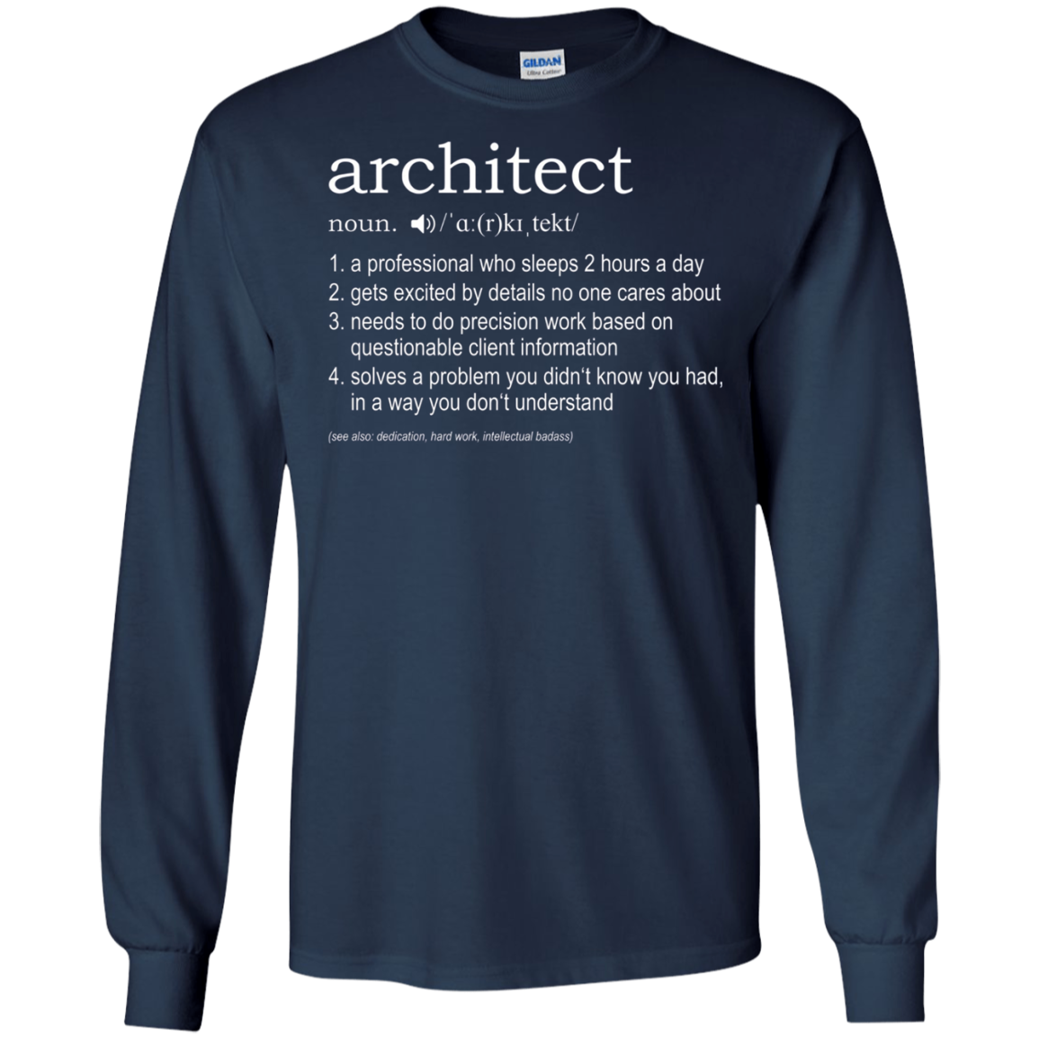 Architect Definition T-Shirt - funny TShirt for architects