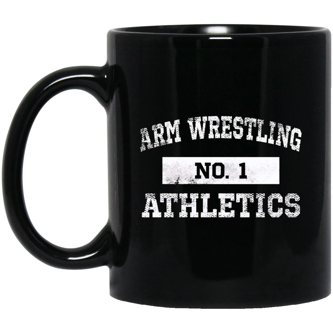 Arm Wrestling Athletics T Shirt No. 1 Distressed