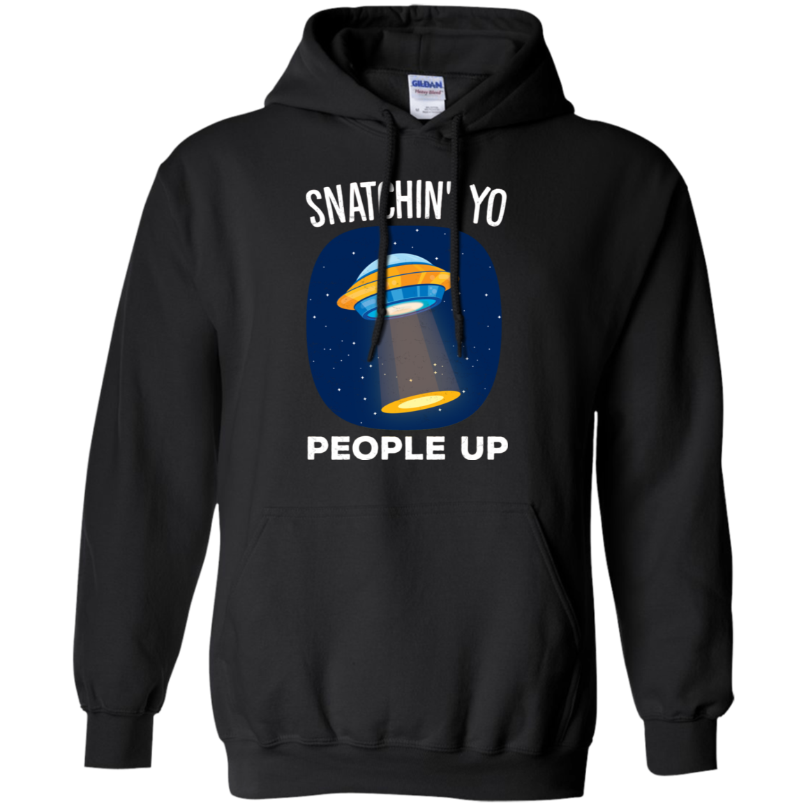 Alien Abduction Snatchin Yo People Up T Shirt