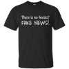 Image of Santa Fake News T-Shirt Trump Joke Funny Christmas Gift