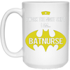 Image of Adult Nurse T-Shirt Am Bat Nurse I Work The Night Shift Shirt