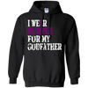 Image of Alzheimer's Awareness T-shirt I Wear Purple For My Godfather