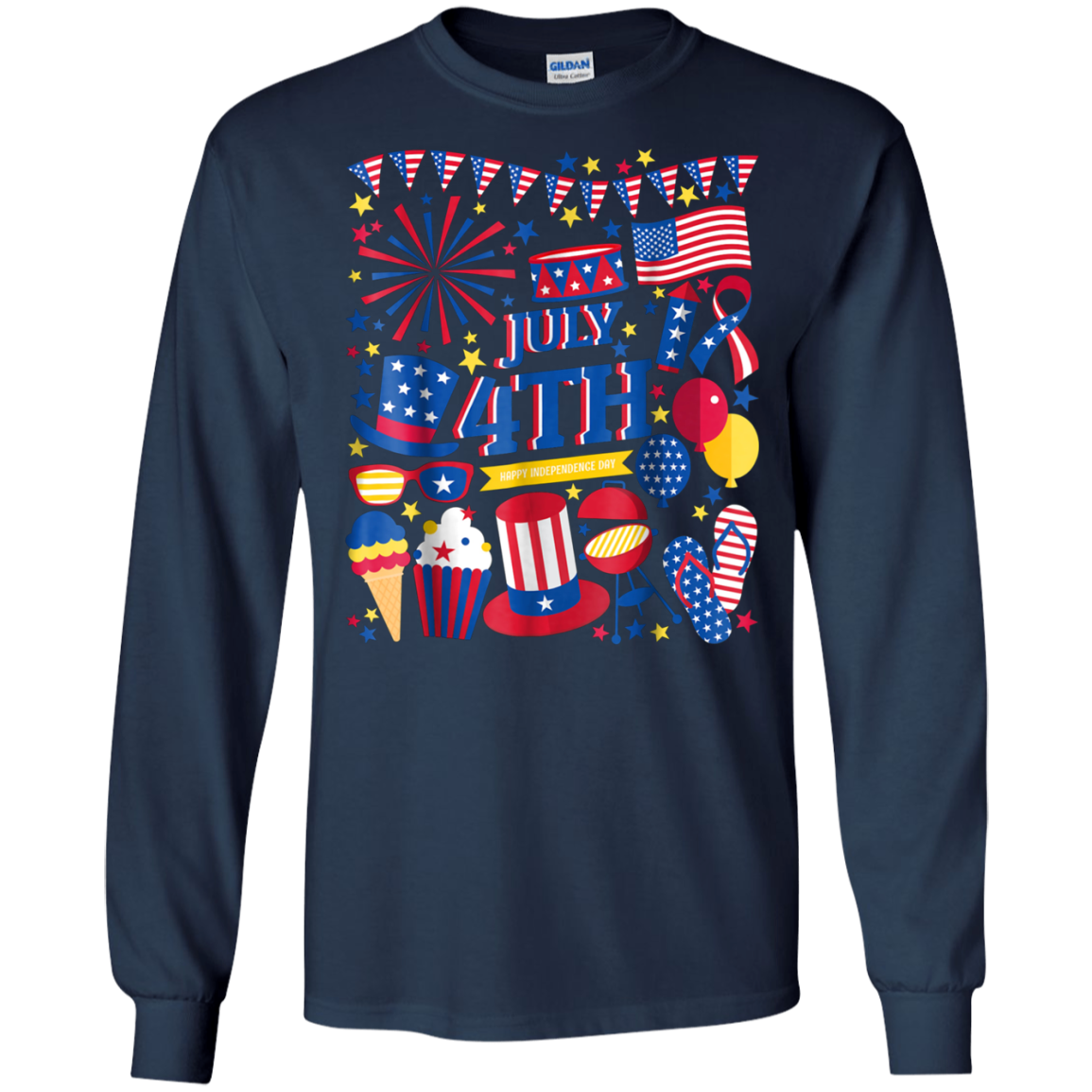 4th of July T-Shirt Cool BBQ Fireworks Tee For 4th of July!
