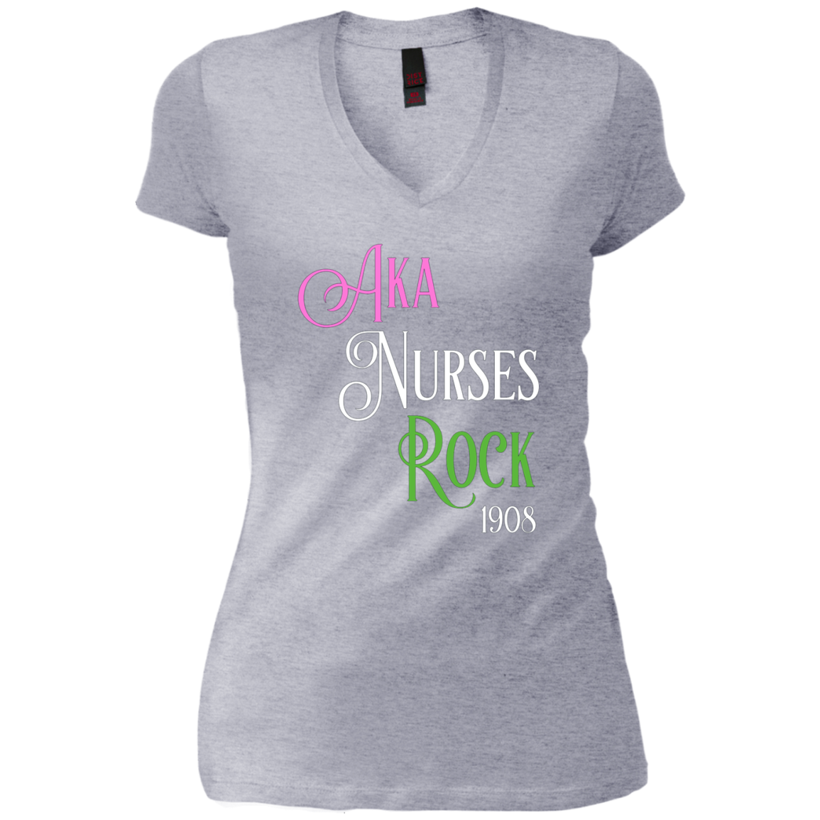 Alpha Kappa A Nurses LPN RN CNA Rock T-Shirt