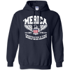 Image of America Est. 1776 Undefeated 2-Time World War Champs T-Shirt
