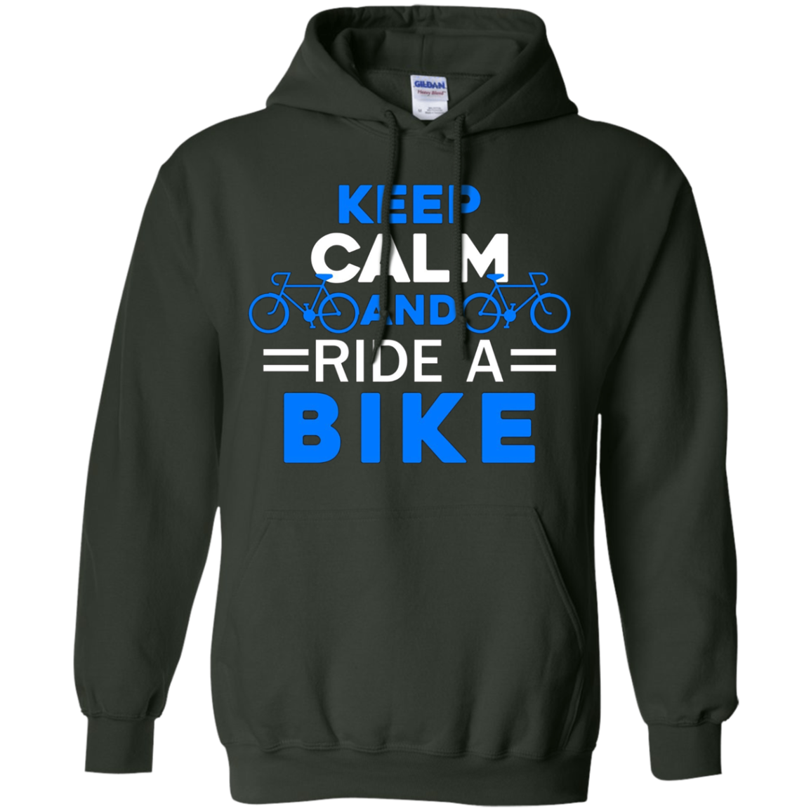 Bike Shirt - Keep Calm And Ride A Bike Tshirt