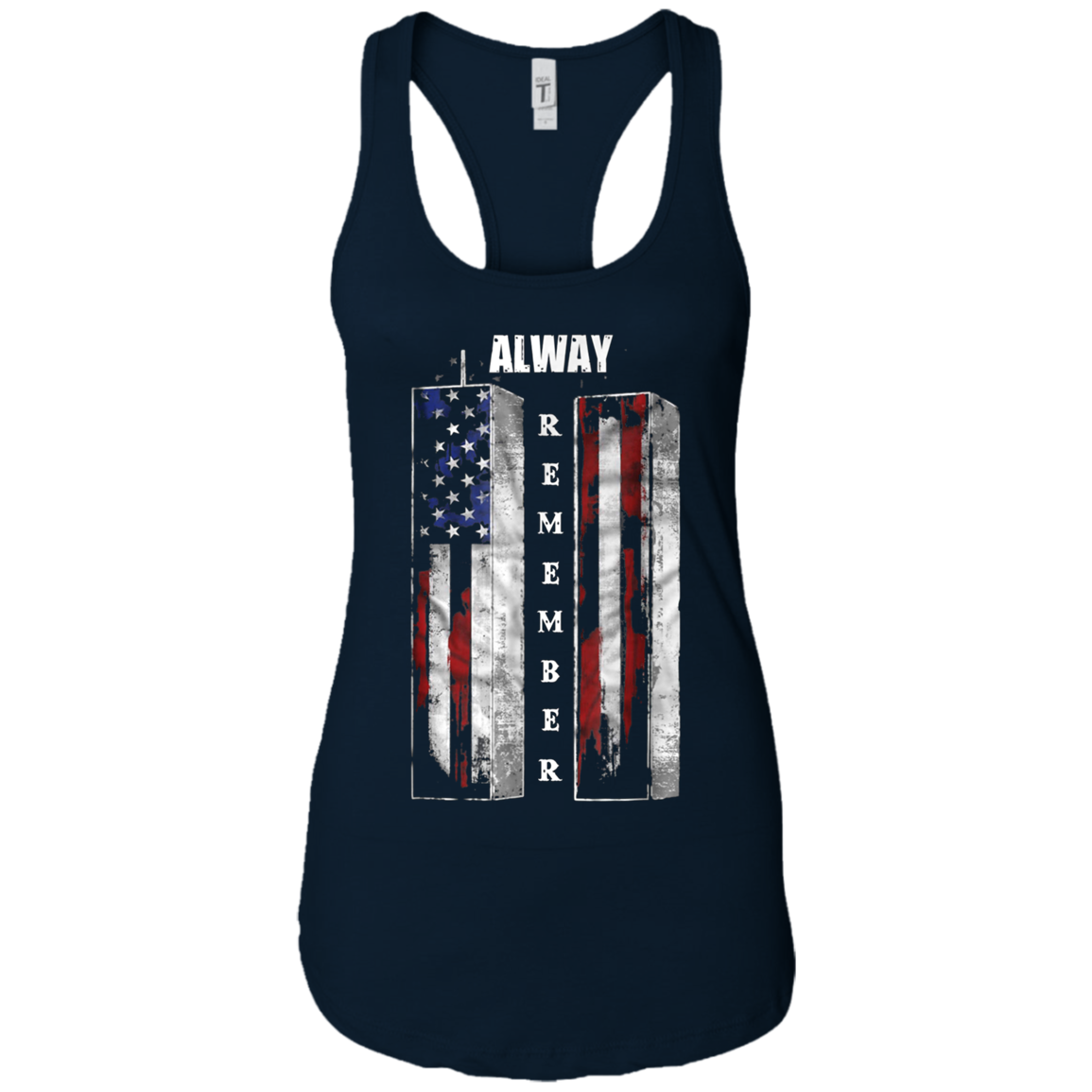 Always Remember Sept 11th Patriot - American Flag T-Shirt