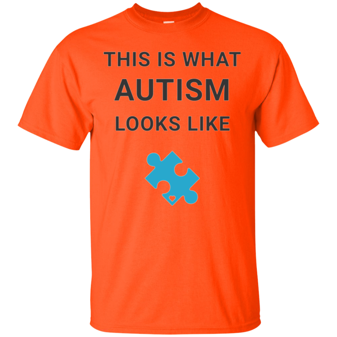 Autism Awareness: This Is What Autism Looks Like T-Shirt