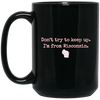 Image of "Don't try to keep up. I'm from Wisconsin." WI wisco t-shirt