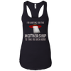 Image of "I'm waiting for the Mothership" funny Ufo t-shirt