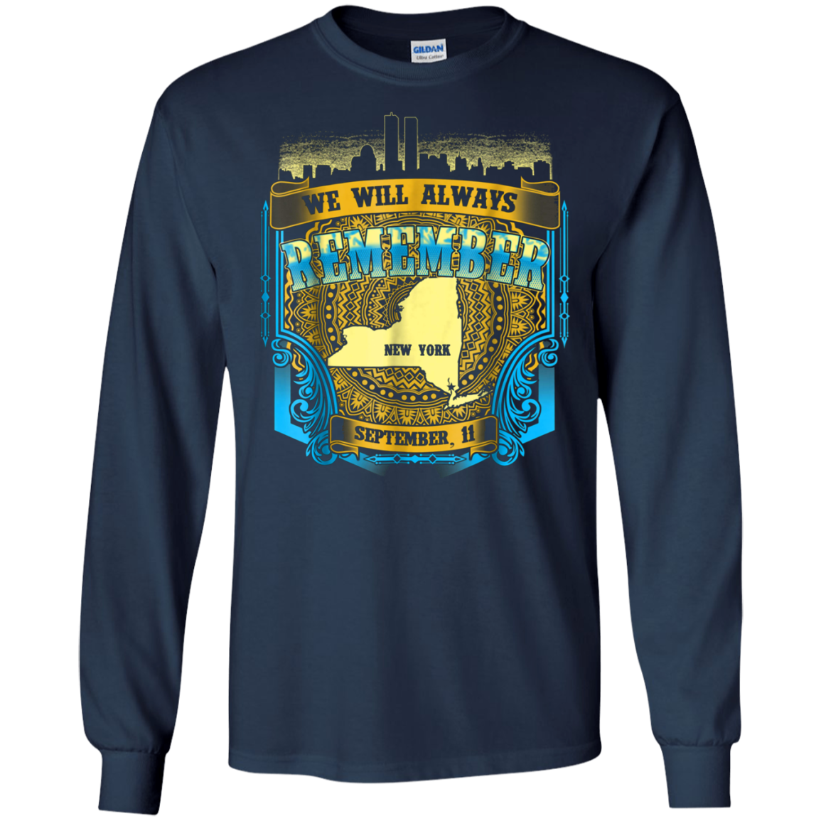 Always Remember Sept 11th Patriot Day T-shirt
