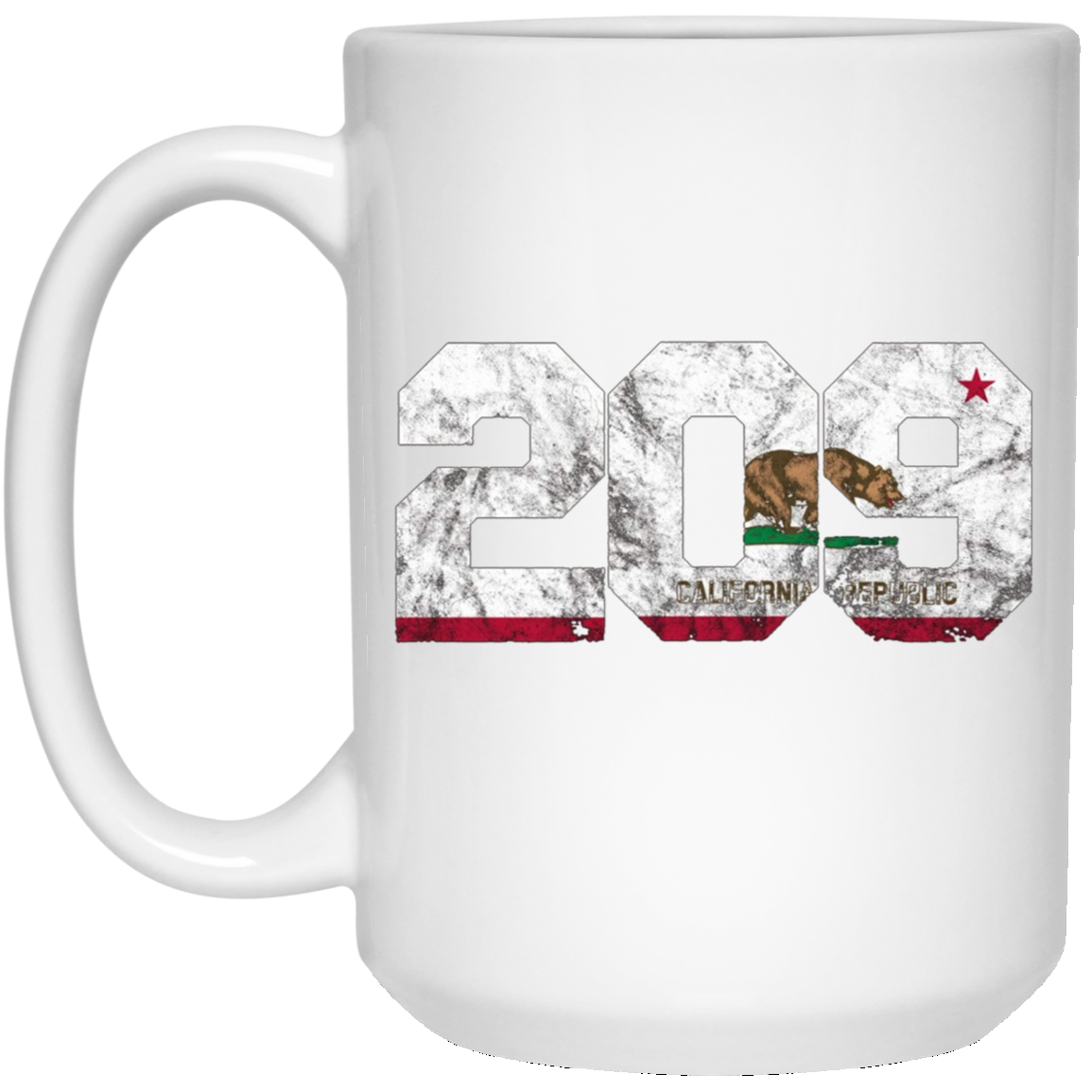 Area Code 209 shirt - Modesto California t-shirt