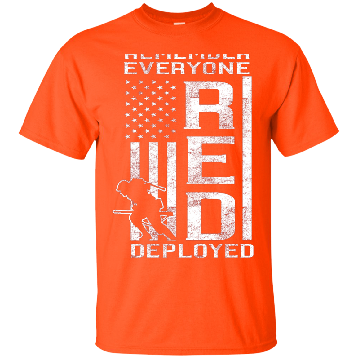 (Print On Back) RED Friday TShirt - R.E.D. Memorial Day
