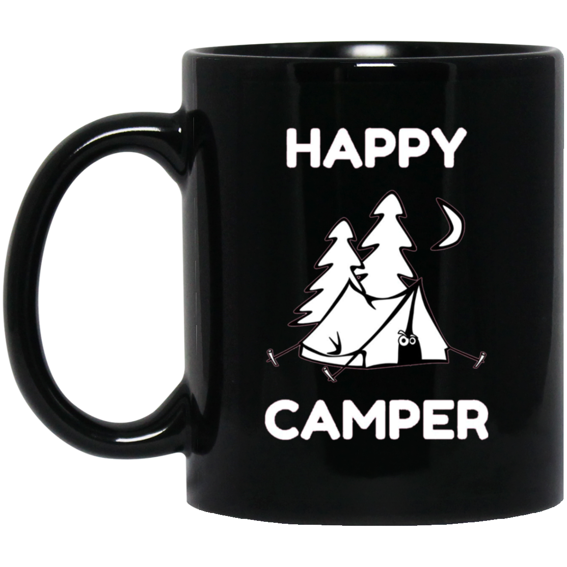 Funny Happy Camper Shirt for Kids, Men, Women, Toddler