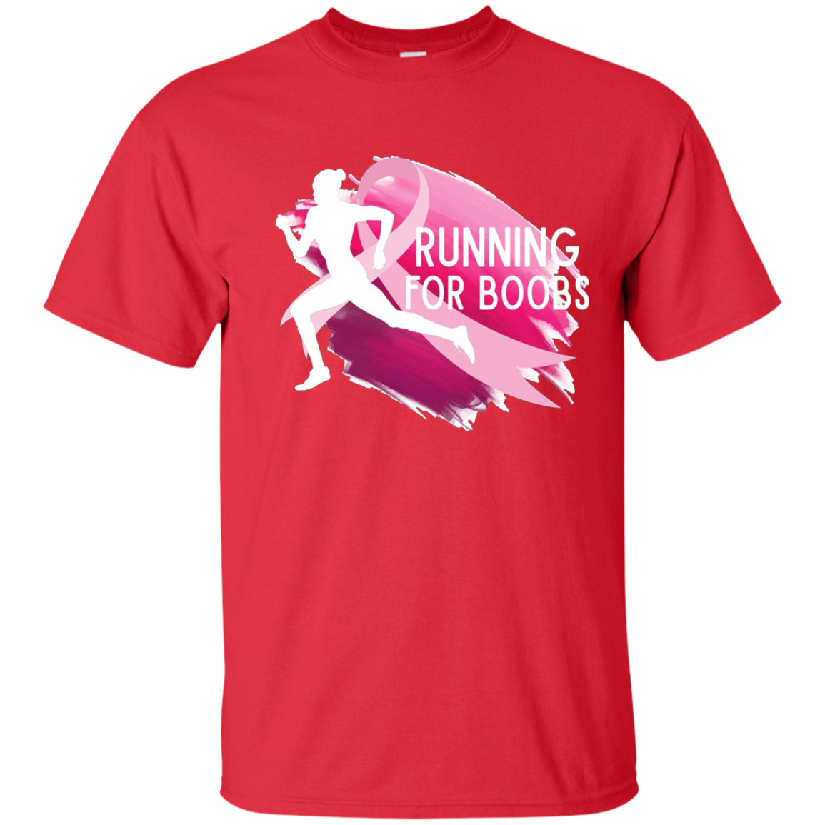 A Running For Boobs T-Shirt
