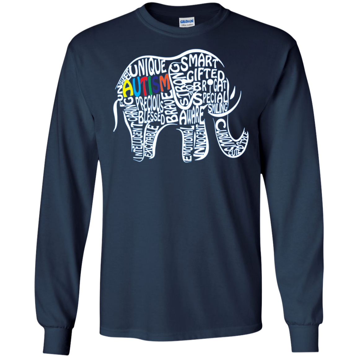 Autism Awareness Elephant T Shirt