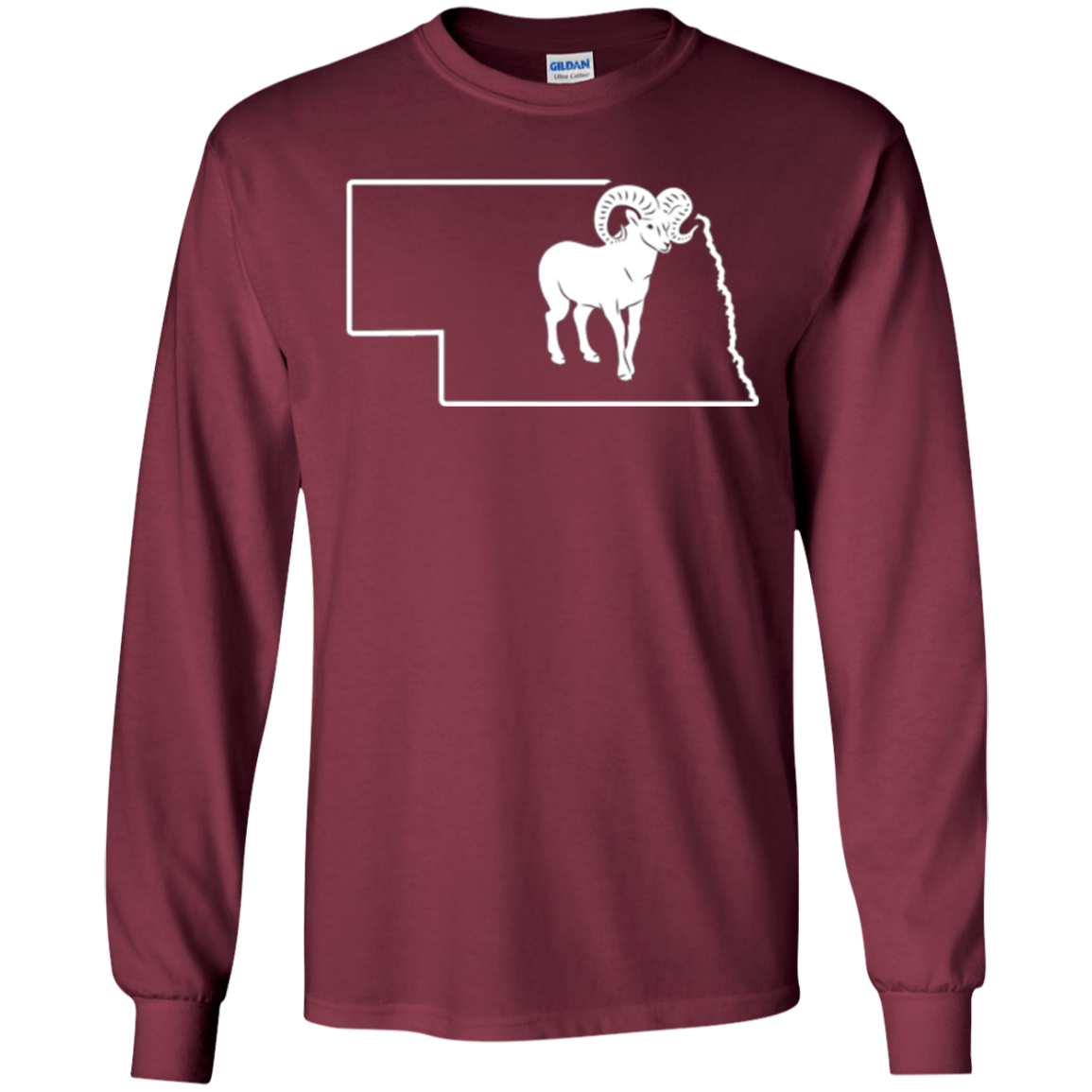 Bighorn Sheep Art Shirt Nebraska Bighorn Sheep Hunting