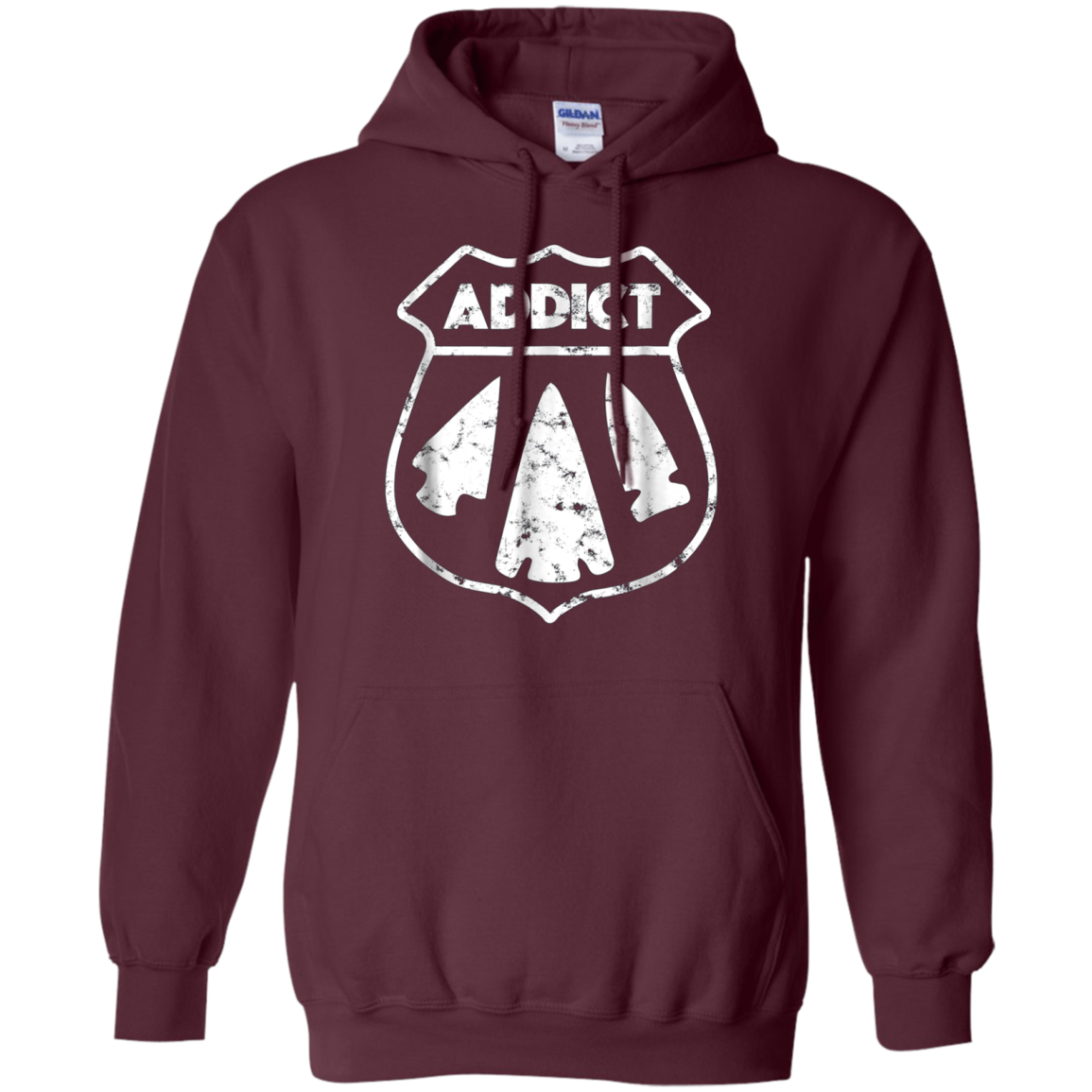 Arrowhead Addict Badge TShirt Arrowhead Hunter Tee