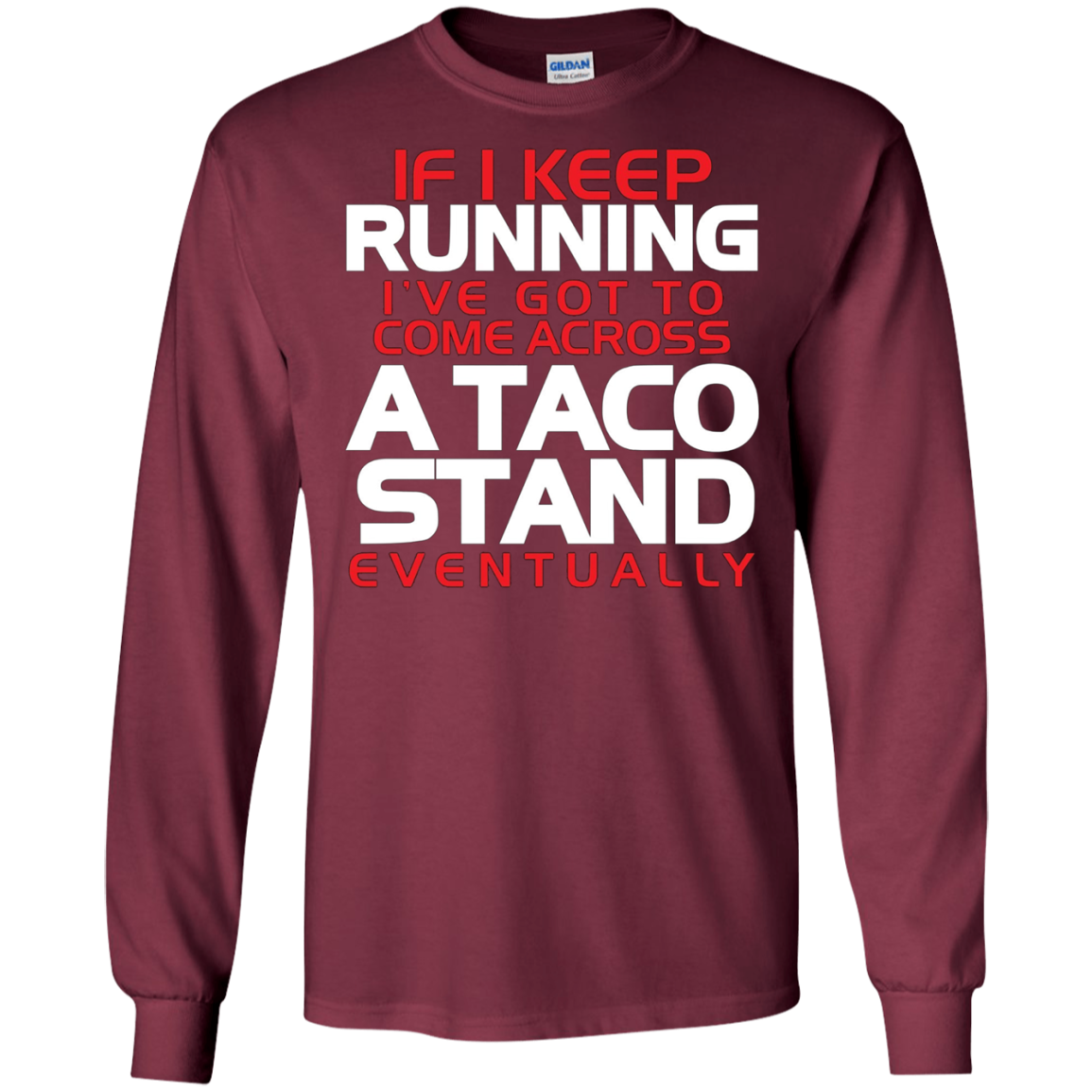 A Taco Stand Funny Running For Runner Taco Lovers Gift Shirt